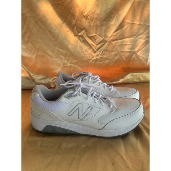 New Balance 928v3 Men’s Comfort Walking Sneakers White Blue Size 15 main image 9